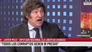 "Hay que sacarle los fueros a Cristina para que vaya presa" Javier Milei con Luis Majul- 26/08/22