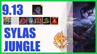 Sylas Jungle Ranked Challenger Build 9.13 - KR Challenger