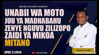 UNABII WA MOTO JUU YA MADHABAHU ZENYE NGUVU ZILIZOPO ZAIDI YA MIKOA MITANO  - NABII DEO NJENI