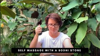 How to do a Self Massage with a Bodhi Stone | Hot Stone Massage