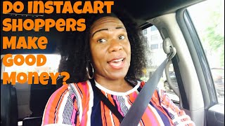 Do Instacart shoppers make good money? Multi apping ride along with Drive On Mama