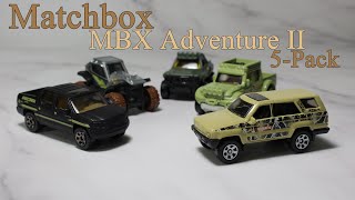 Matchbox MBX Adventure II 5Pack