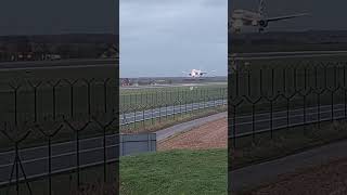 plane spoting at brussels airport