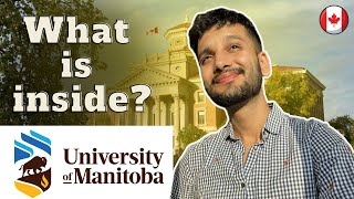 What's inside University of Manitoba II Winnipeg II International Student  IIRaghwinder Vlogs