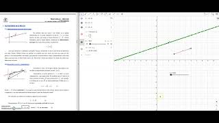 Ecuación vectorial de la recta (en el plano)