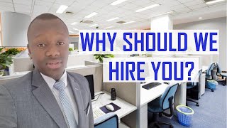 QUESTION 5. WHY SHOULD WE HIRE YOU ?? #interview #interviewquestions #trending #interviewtips #jobs