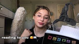 ASMR// Reading You a Book About Witchcraft!