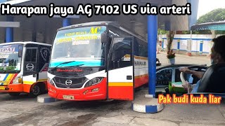 Driver Suos Jarang Tereskpos!Trip Harapan Jaya AG 7102 US