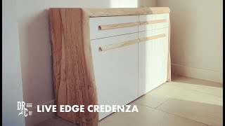 Live Edge Sideboard | Kitchen Storage | Custom Furniture