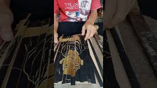 Ukiran Bambu #shorts #art #bamboo #craft #handycraft #kerajinanbambu #diy #kreatif #kreatifitas