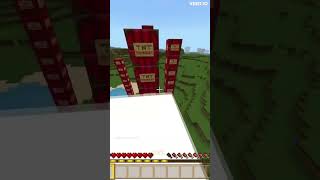 Minecraft Parkour challenge fail #shorts #minecraft