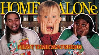 OUR FIRST TIME WATCHING *HOME ALONE* (1990) MOVIE REACTION