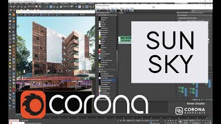 Tutorial 36 - SUN & SKY - Corona Render 8 - Urdu/Hindi