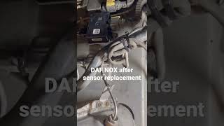 DAF NOX after sensor replacement! #daftrucks #hgv #shorts #mechanic #daf #hgvmechanic