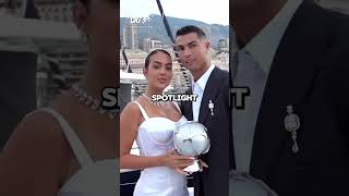 RONALDO WINS AWARD WITH GEORGINA RODRIGUEZ STUNNING IN WHITE! 💪 #fitnessgoals  #cristianoronaldo