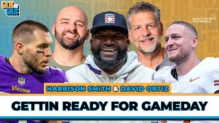 BRONCOS' BIG WIN, DAVID ORTIZ ON PLAYOFFS, GEORGIA 🆚 TEXAS & HARRISON SMITH | GoJo & Golic |OCT 18th