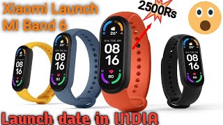 Xiaomi launched Mi band 6 || Review of mi band 6 || Specs, price, and launch date in INDIA