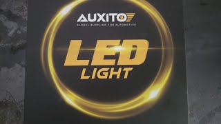 Auxito LED Headlight Bulbs Installation and Review.