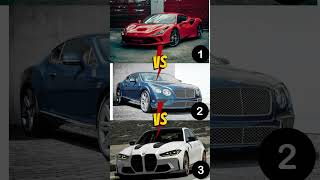 WHAT CAR WOULD YOU CHOOSE #shorts #youtubeshorts #cars #carlover #supercars  #carguys #shortsvideo