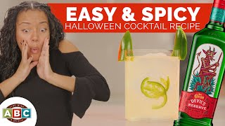 The Best Spicy Halloween Cocktail