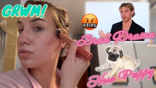 GRWM! UPDATES AND TEA 🍵 | is brad mondo a bully in your opinion?