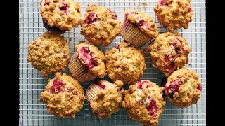 The Best Orange & Cranberry Muffins