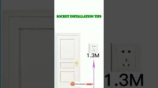 Socket installation form ground tips wiring connection diagram  #shorts #wiring #electricalvideos