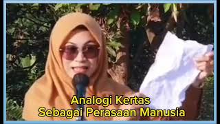 Analogi Kertas Sebagai Perasaan Manusia