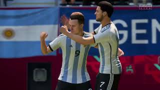 FIFA 23 - Argentina vs Alemania (Alvoarroyo6) - Qatar 2022 - PS4/ONLINE