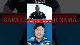 GARA-GARA SALAH BUAT NAMA, JADI BERAKHIR DI PENJARA.. #shorts #youtubeshorts #filmpendek