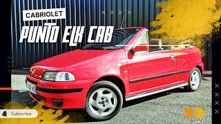 Présentation et Essais  FIAT PUNTO ELX CABRIOLET 90ch