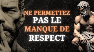 10 LEÇONS STOÏCIENNES pour Gérer le Manque de RESPECT | Stoïcisme