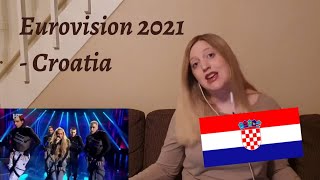 Eurovision 2021 - Croatia - Reaction to Albina "Tick-Tock"