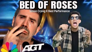 Britain's Got Talent | Simon Cowell cried when he heard the song Bed Of Roses an extraordinary voice