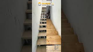 Floating Staircase | Metal & Wood staircase | interior Design :::D4u:::@designs4uconstruction