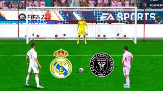 FIFA 23 ! REAL MADRID VS INTER MIAMI I PENALTY SHOOTOUT ! PC NEXT GEN! 4K