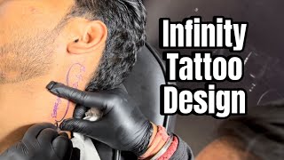 Infinity Tattoo By @deepaksinghthapa93 #infinitytattoo #tattooart | Call/WhatsApp - 7017888804 |