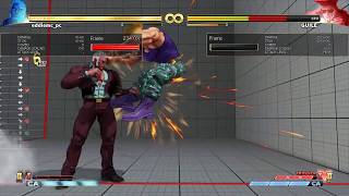 practicing urien midscreen aegis mixup on hitbox