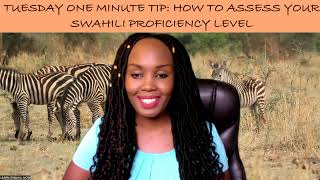 How to evaluate your Swahili proficiency