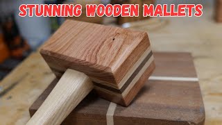 I Made Beautiful Wooden Mallets From My Off Cuts