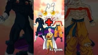 WHO IS STRONGEST? -GOKU + VEGETA + SAITAMA + POTARA EARRINGS || #shorts #animewar #dbs #viral