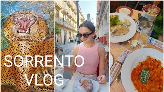 Italy VLOG. Сорренто, итальянский завтрак, выставка Антонио Лигабуе, ужин, закат ❤️