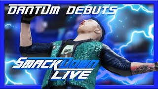 DanTDM DEBUTS on SMACKDOWN LIVE! My Career Mode WWE 2K19