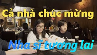 Mừng cháu mình được nhận vào trường Nha sĩ Midwestern University School of Dental Medicine