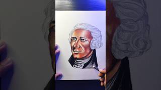 Draw Alexander Hamilton ✨👀 #art #drawing #usa