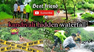 Kandiavli hidden waterfall 🌊| full enjoy with friends | S&P lifestyle |