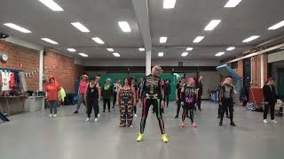 Zumba Halloween - rock-n-roll - Skeleton Sam - LVCRFT