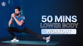 50 Min | Lower Body Workout | Strength And Conditioning Workout | Home Workout|  @cult.official