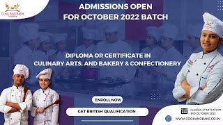 Become a chef in 2022, Admissions Opens Hindi