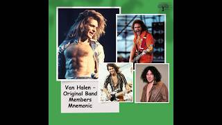 🎙 Van Halen – Original Band Members Mnemonic (MEAD)